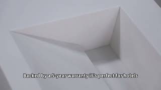 All-in-one Wayon quartz stone sink, sturdy and durable without deformation!