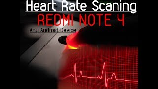 Heart rate Scanner In Redmi note 4 And Any Android Device || heart rate Monitor for android in 2017 screenshot 4