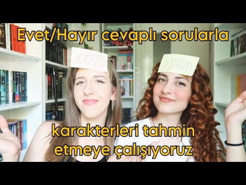 Karakterleri tahmin etmeye çalışıyoruz ama odak süremiz 5 saniye w/ @adorayagmur