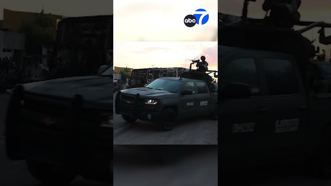 Mexican military is attacked and roads blocked in Sinaloa state, authorities say