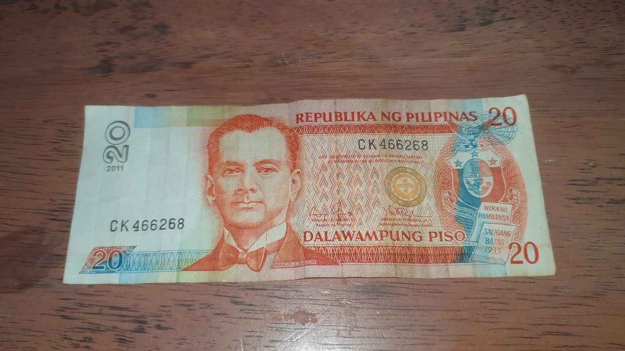 Old 20 Peso Bill Value YouTube