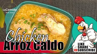 CHICKEN ARROZ CALDO FILIPINO RISOTTO RICE PORRIDGE