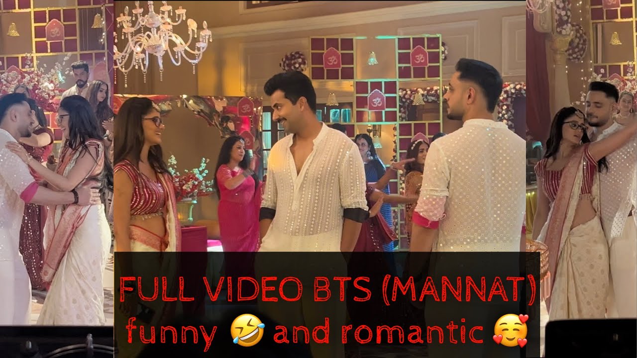 Mannat and Vikrant Funny BTS  