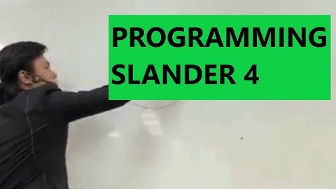 PROGRAMMING SLANDER 4