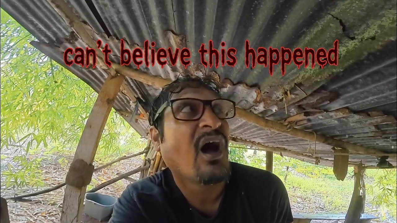 Adventure under rain , an epic day by the bushcamp.