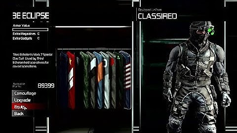 Splinter Cell: Conviction | All Uniforms, Camos And Weapons [Deniable Ops] 1080P 60FPS