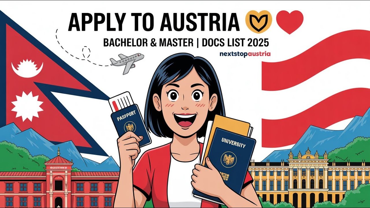 पहिलो पटक Apply गर्दा के के Document तयार पार्ने? from Nepal 🇦🇹🇳🇵 Full Document Guide