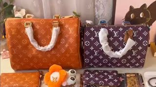 OMG😱 2 Beautiful Orange and Purple Bagset with 20 surprise balls😍 #bagset #bagsonline #asmrpacking 