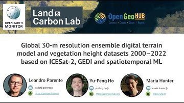 Webinar: Global 30-m resolution ensemble DTM and vegetation height data (2000-2022)