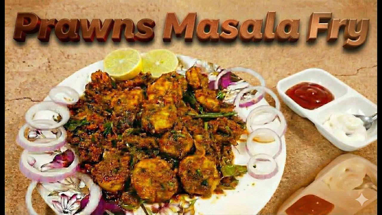 Spicy Prawns Masala Fry in 15 Minutes! | Easy Shrimp Stir-Fry Recipe