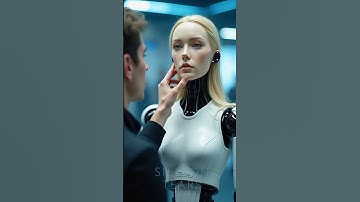 She just booted up  #robot #ai #humanoidrobot #shorts #aiart #scifi #animation #future #tech