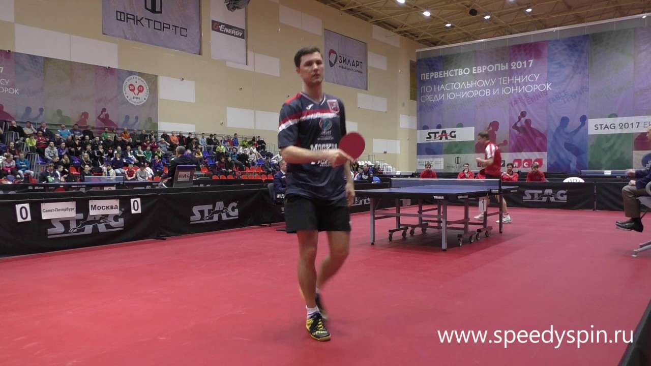 Burov-Liventsov.Teams finale.Russian table tennis championship 2017.FHD
