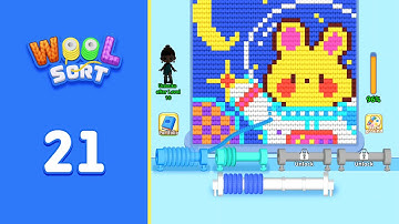 Wool Sort Level 21 Full Walkthrough