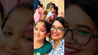 Easy Face Painting Design#shortvideo #shorts #short #trendingshorts #facepainting #facepaintingideas