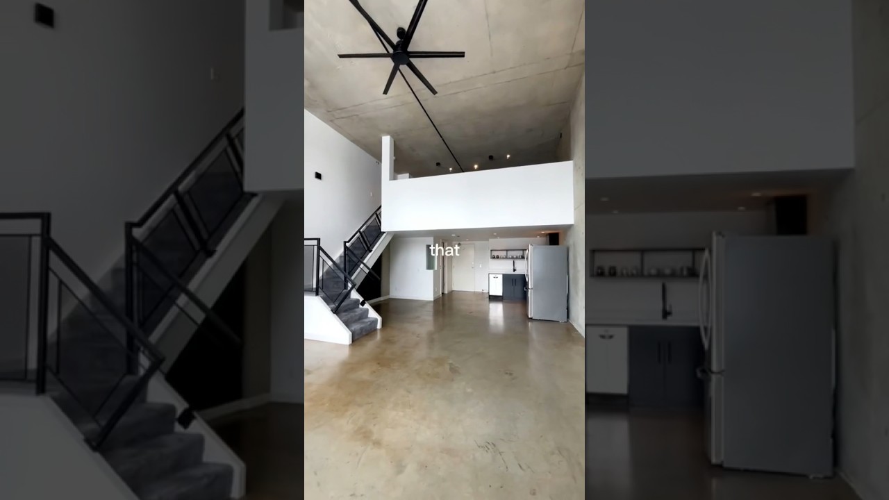$425,000 industrial style loft in Calgary!🇨🇦