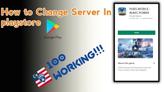 How to change server in Google play store 2021|Change Server In play store screenshot 2
