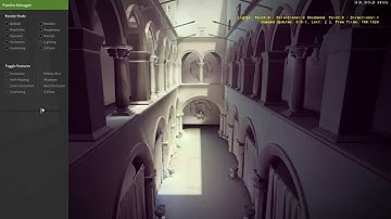 Panda3D Global Illumination + AO Test w/ voxel cone tracing