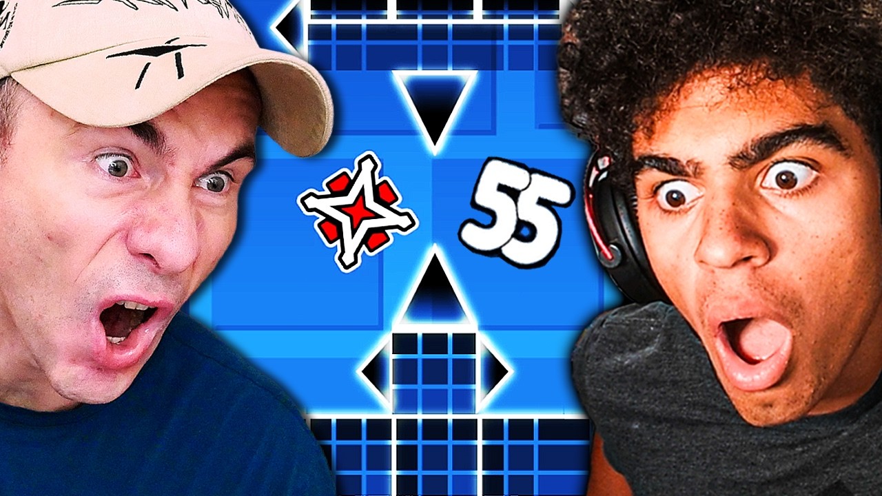 KingSammelot VS EVW - The CLOSEST Geometry Dash Race EVER RECORDED