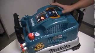 Makita Air Compressor AC461XLK [Ueda Hardware] - YouTube
