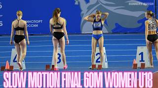 Slow Motion Final 60 M Women U18 Volgograd 2026