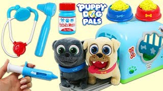 Disney Jr Puppy Dog Pals Bingo and Rolly Grow Huge and Visit Pet Vet Toy Hospital! Disney Jr Puppy Dog Pals Bingo and Rolly Grow Huge and Visit Pet Vet Toy Hospital!