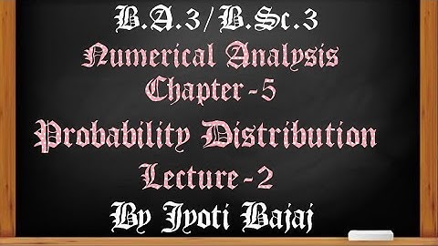 Numerical Analysis..ch-5..lec-2.. by Ms Jyoti Bajaj