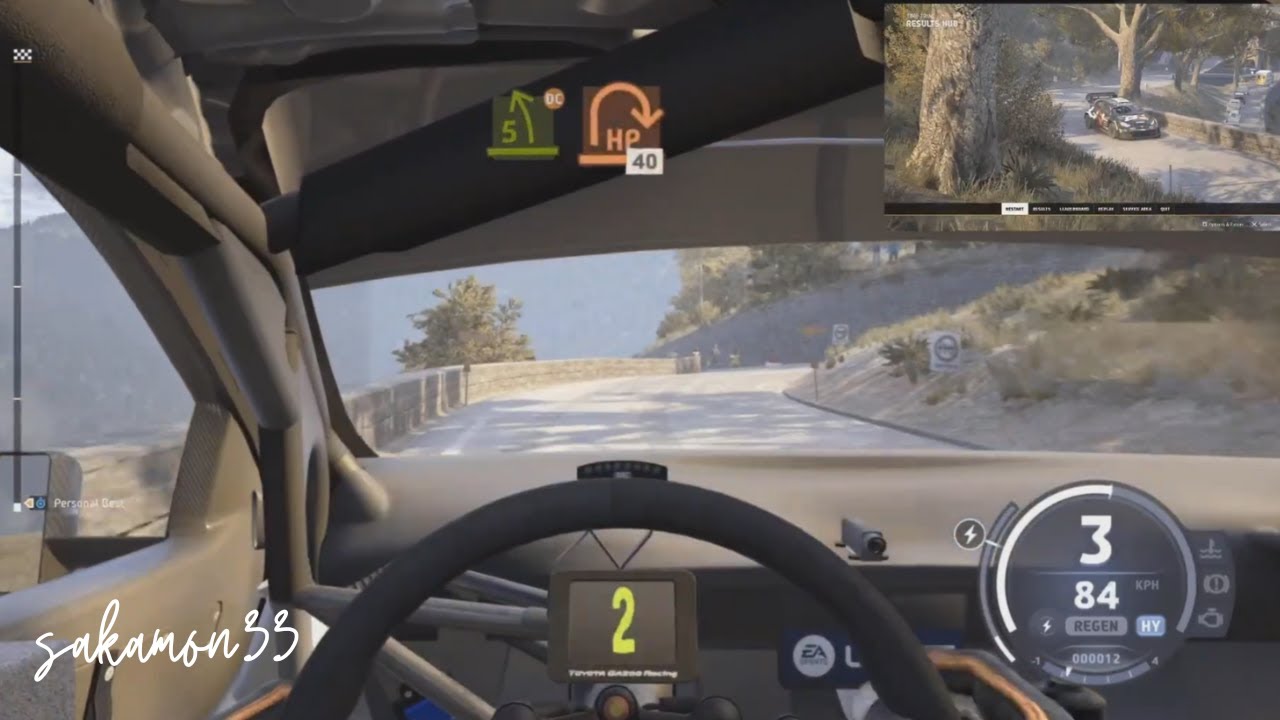 【WRC】｜EA SPORTS WRC｜Monte Carlo Hill Climb｜Cockpit View｜PiP