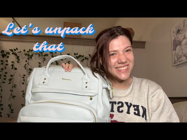 ASMR what's in my bag// over-explaining, fumbling, searching
