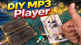DIY MP3 Player With DFPlayer & PAM8403 Audio Amplifier