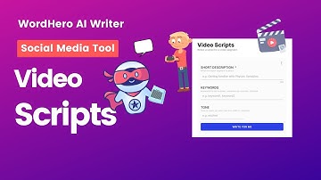 Craft Your Perfect Video Script in Minutes with WordHero!