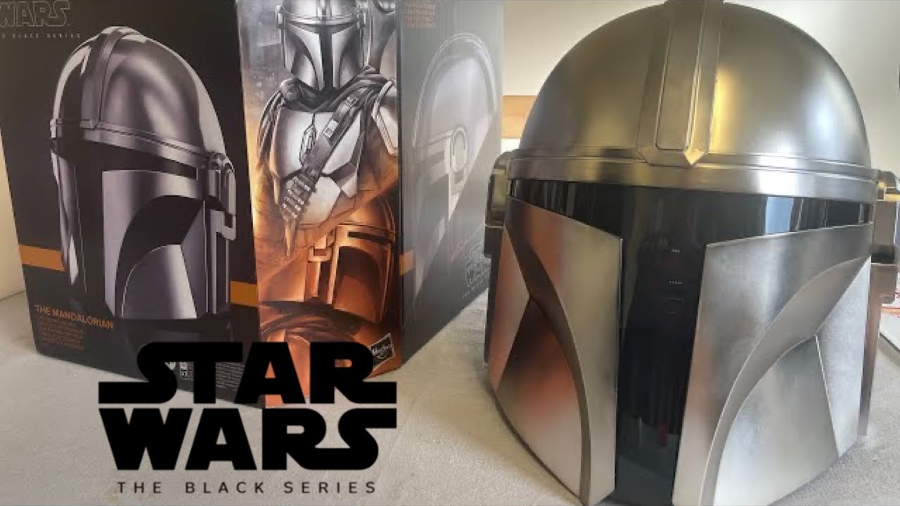 Hasbro - Casque Boba Fett - Star Wars The Mandalorian - Black