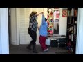 Iris and charles dancing salsa at home 3610