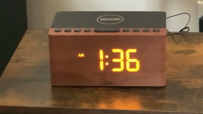 Alarm Station REVIEW Wireless - Digital AURIOL Clock Charging YouTube With