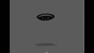UFO landing practice.