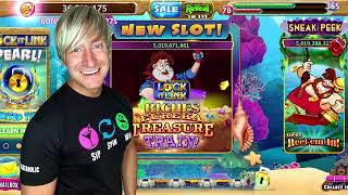Lock It Link Riches: Eureka Treasure Train Review by Slotaholic | Gold Fish Casino Slots screenshot 1