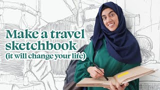 Here’s why you should keep a travel sketchbook