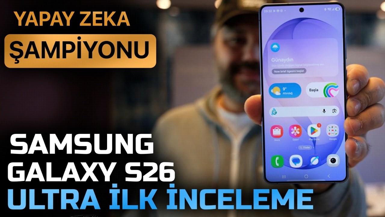 Samsung Galaxy S26 Ultra | Kutu açılışı ve ilk inceleme (TR’de ilk)