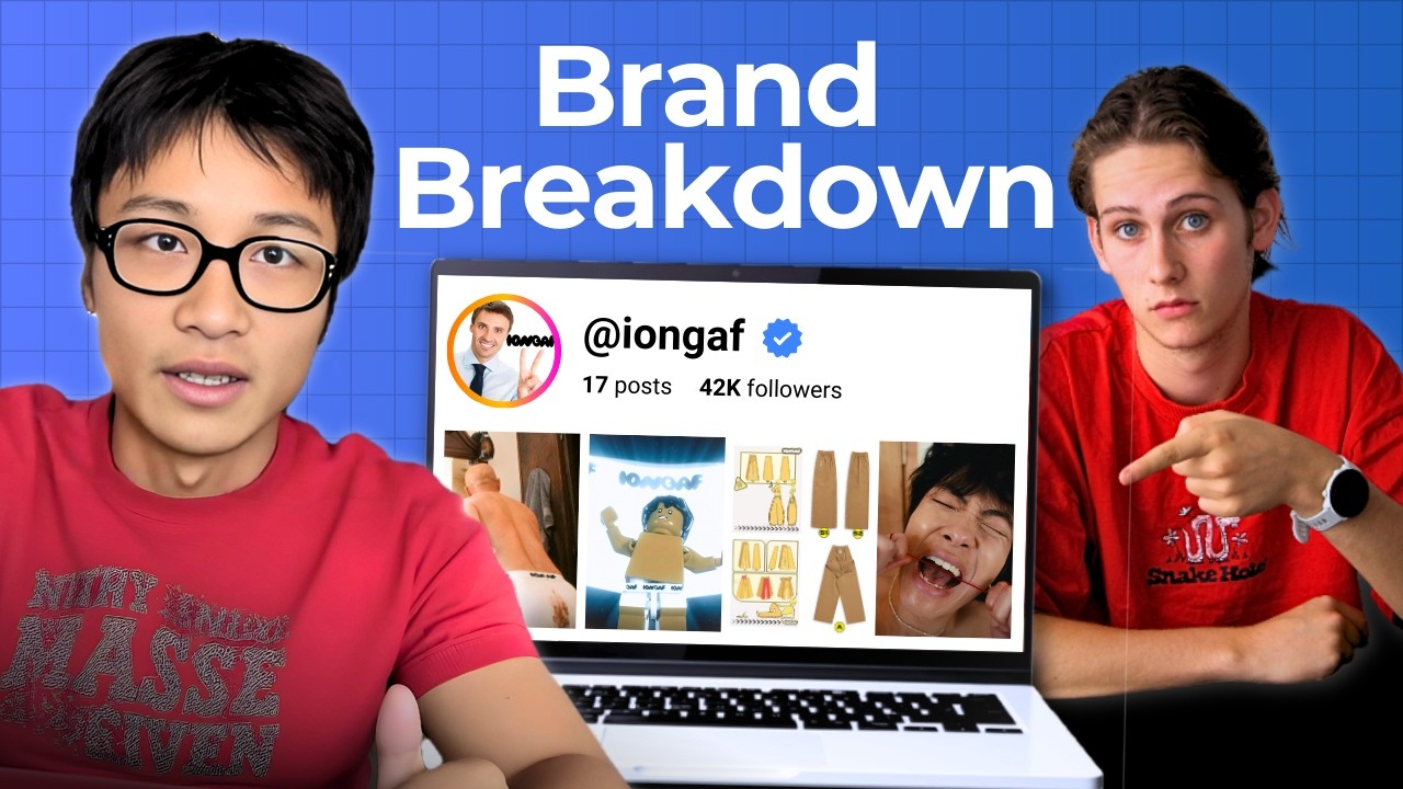 How This Brand Spent $50,000.00 on ONE Video (iongaf Breakdown w/ 