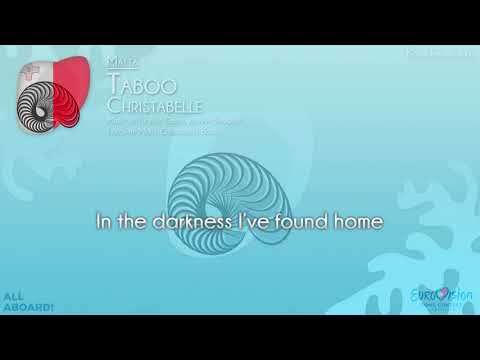 Christabelle - "Taboo" (Malta) [Karaoke version]