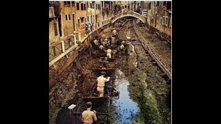 "Venice Unveiled: The Draining and Cleaning of a Canal, 1956"