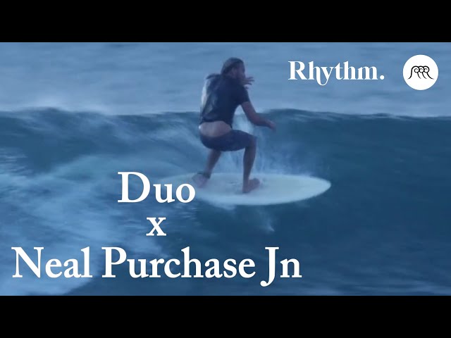 Neal Purchase Jnr surfing on Duo surfboard in Bali | Rhythm - YouTube