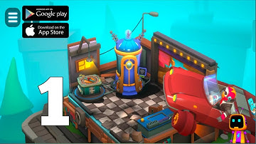 Tiny Robots: Portal Escape Gameplay Walkthrough Part -1 || Tiny Robots: Portal Escape Gameplay