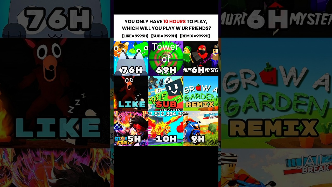 which will you play with your friends? 