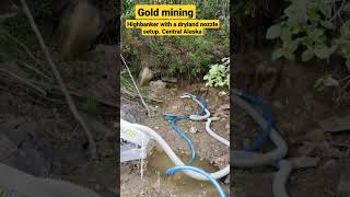 Gold Hog Raptor Flare highbanker with dry land nozzle  in Central, Alaska Gold prospecting