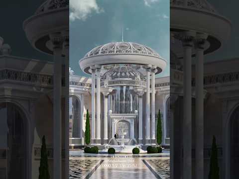 تصميم قصر كلاسيك على الطراز الفانتزي في الامارات العربية المتحدة Classic Palace Design Luxuryhome