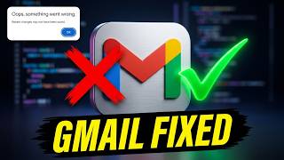 Fix Gmail "Oops! Something Went Wrong" Error in 1 Minutes