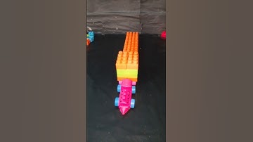 Satisfying DIy Lego Big Lorie/ASMR building block/Emran Toys #buildingblocks #shortvideo #shorts