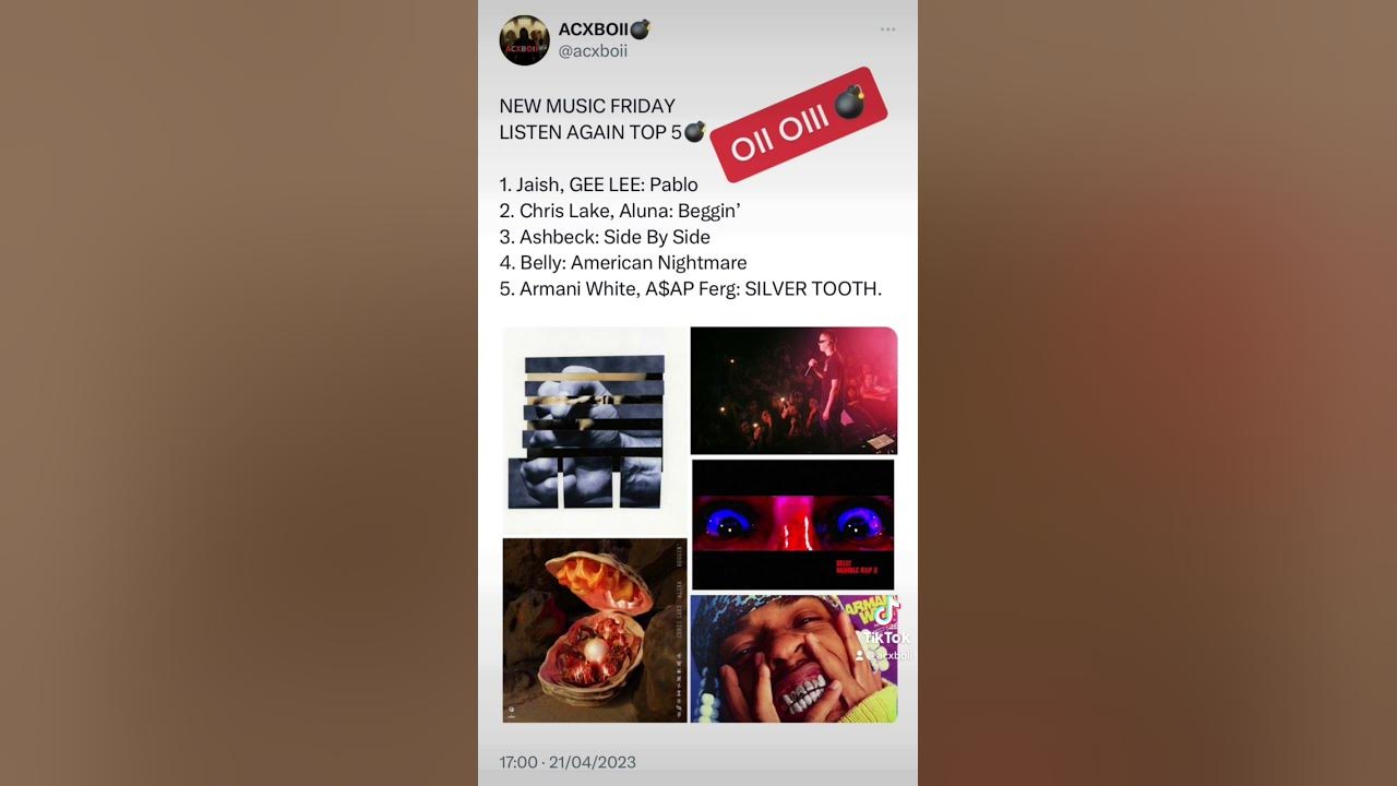 NEW MUSIC FRIDAY LISTEN AGAIN TOP 5 youtube music top5 shorts 