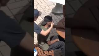 Double Chair Pulling Prank