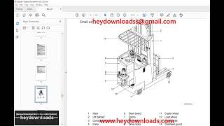 Hyundai 10/13/14/15/18/20/25BR Forklift Operator's Manual 2023